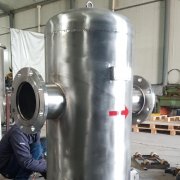 真空泵用氣水分離器 旋風式汽水分離器DN200 MQF-200